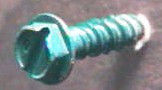 Picture of a tapcon screw.