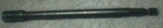 Picture of a 6 inch hex-head bit for a cordless drill